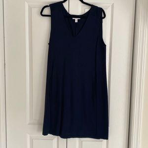The White Company Navy Shift Dress